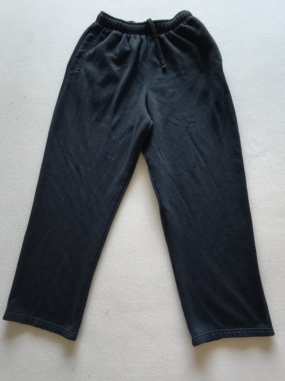Athletic Works Black Men's Drawstring Sweatpants
